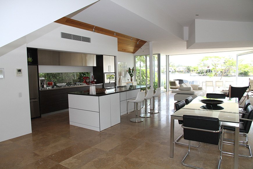 open kitchen